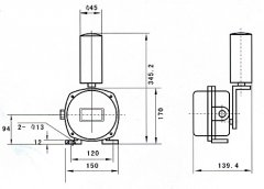 兩級跑偏開關(guān)KBW-200P 觸點容量200V/二級跑偏開關(guān)價格