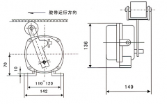 速度開關(guān)，測速傳感器XSAV11801（低速型）高低速速度開關(guān)